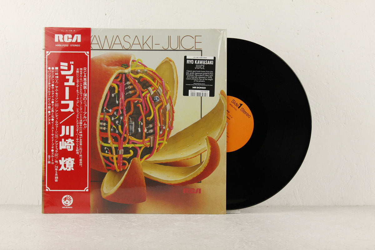 Ryo Kawasaki - Juice (2022 Mr Bongo First European Reissue LP, MRBLP252, Replica Obi)