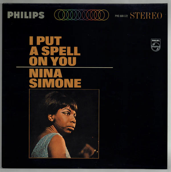 Album cover of 'I Put a Spell on You' by Nina Simone with Philips logo.