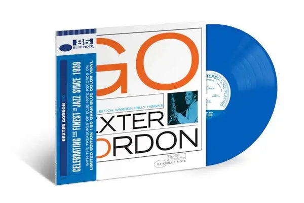 Dexter Gordon - Go! (Blue Note 85 Limited Edition Blue Vinyl LP)