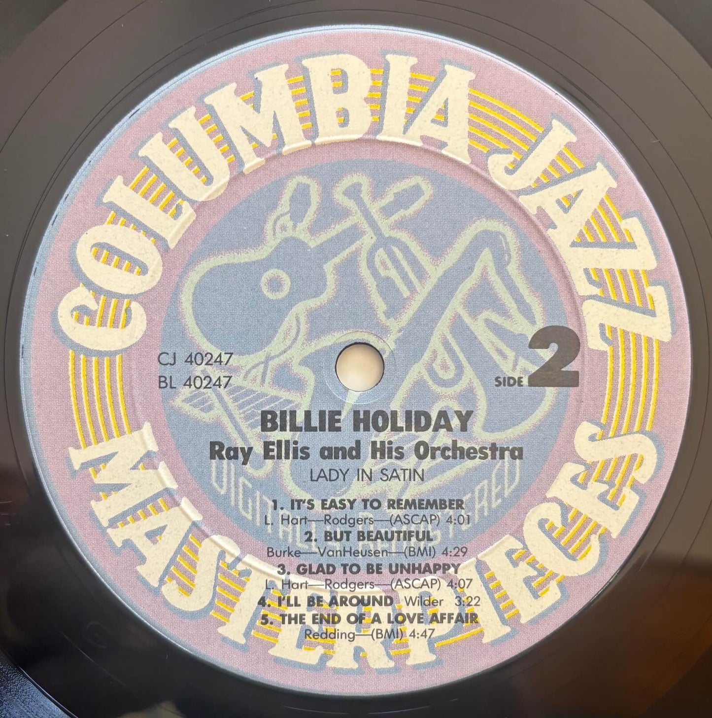 Billie Holiday - Lady In Satin (1987 Columbia Jazz Masterpieces LP)