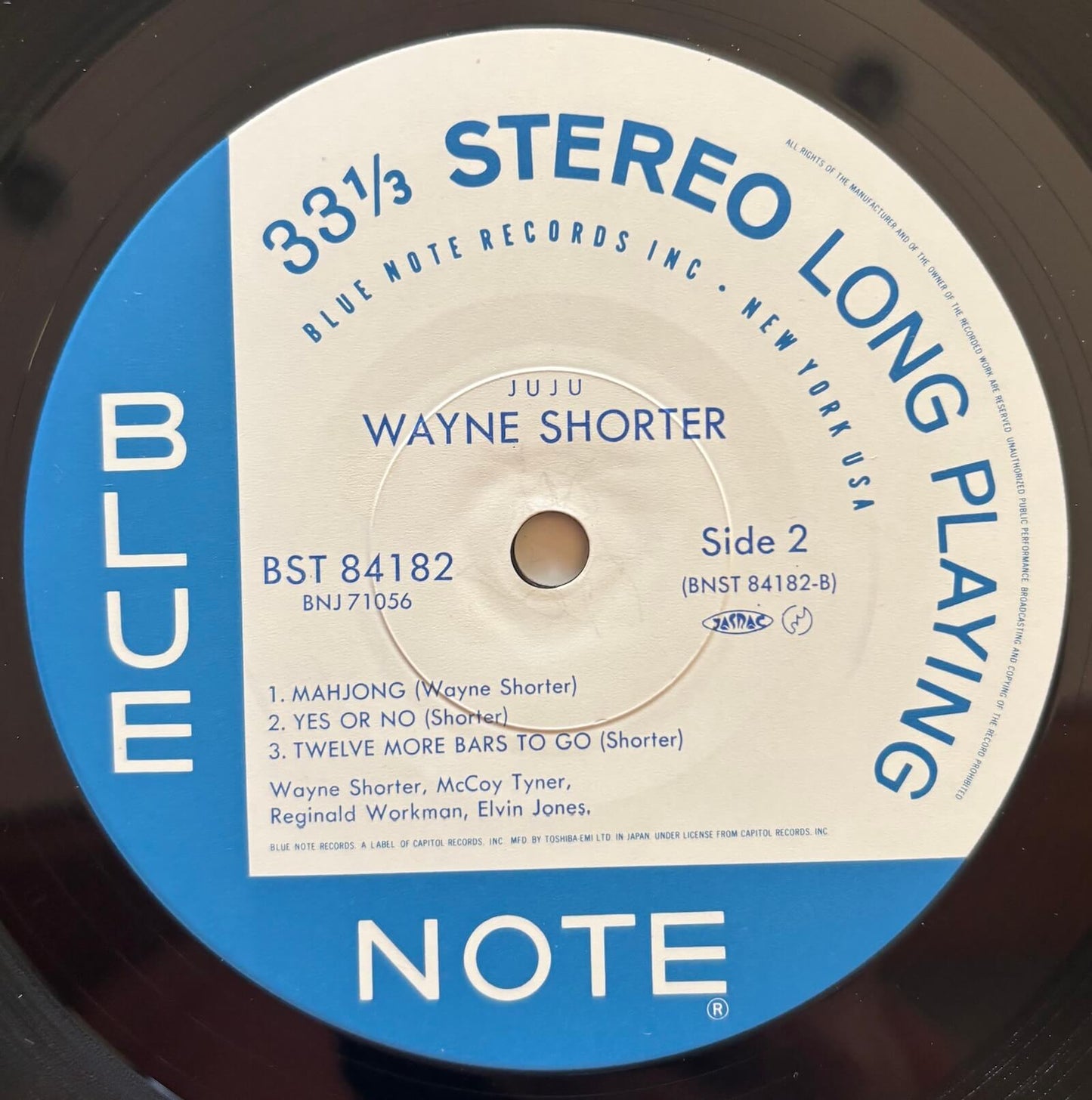 Wayne Shorter - Juju (1985 Japanese Blue Note BNJ 71056 LP)