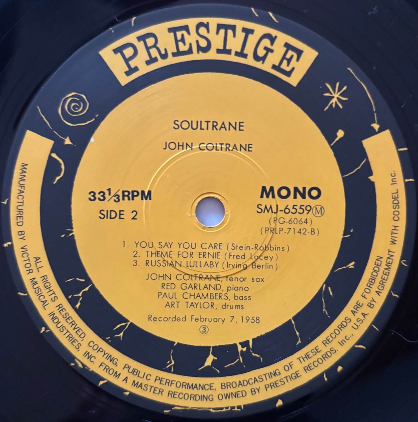 John Coltrane - Soultrane (1977 Japanese Prestige Vinyl LP Mono)