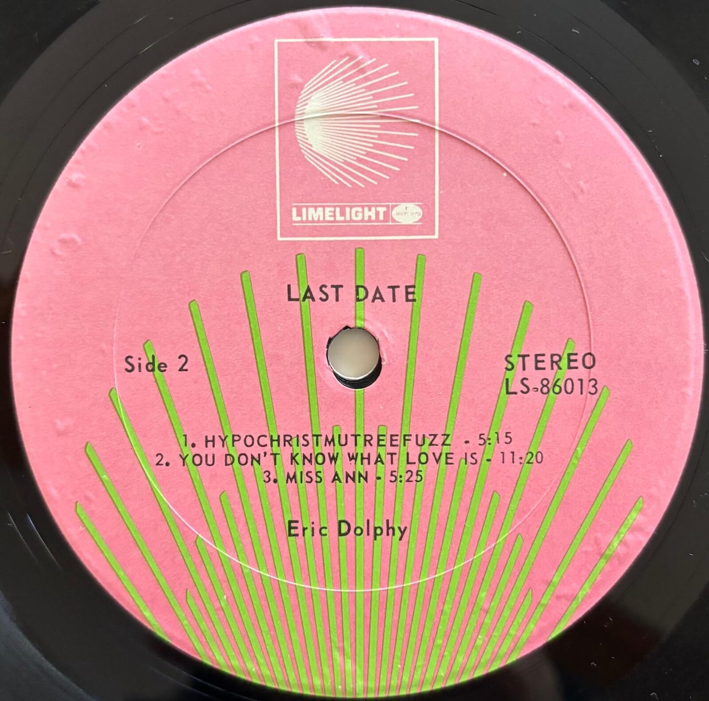 Eric Dolphy - Last Date (US Limelight Stereo Vinyl LP)