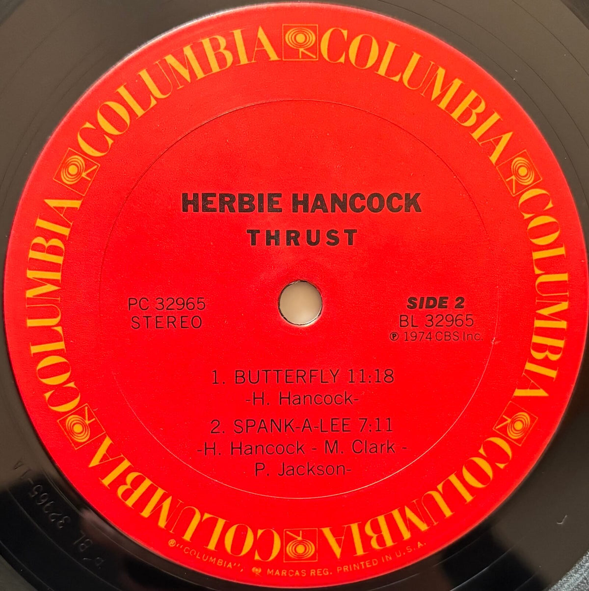 Herbie Hancock - Thrust (1974 US Pressing for Japan, CBS/Sony Vinyl LP)