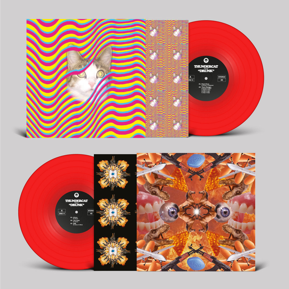 Thundercat - Drunk (2020 Brainfeeder Repress, 4 x 10" 45RPM Box Set)