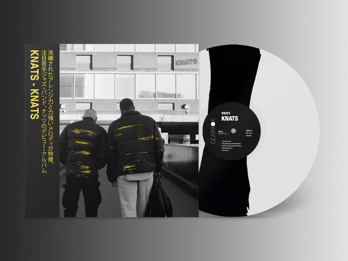Knats - Knats (2026 Gearbox Geordie Edition, Black & White Vinyl w/ OBI, LP)