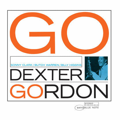 Dexter Gordon - Go! (Blue Note 85 Limited Edition Blue Vinyl LP)