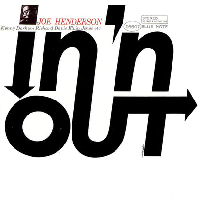 Joe Henderson - In 'N Out (Blue Note 80 Series Vinyl LP)