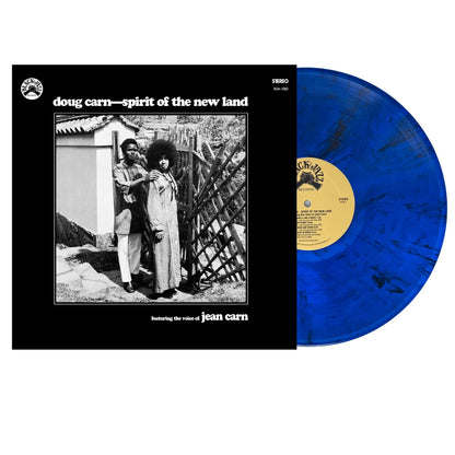 Doug Carn Featuring The Voice Of Jean Carn - Spirit Of The New Land (2025 Real Gone / Black Jazz Reissue, Blue & Black Swirl Vinyl LP)