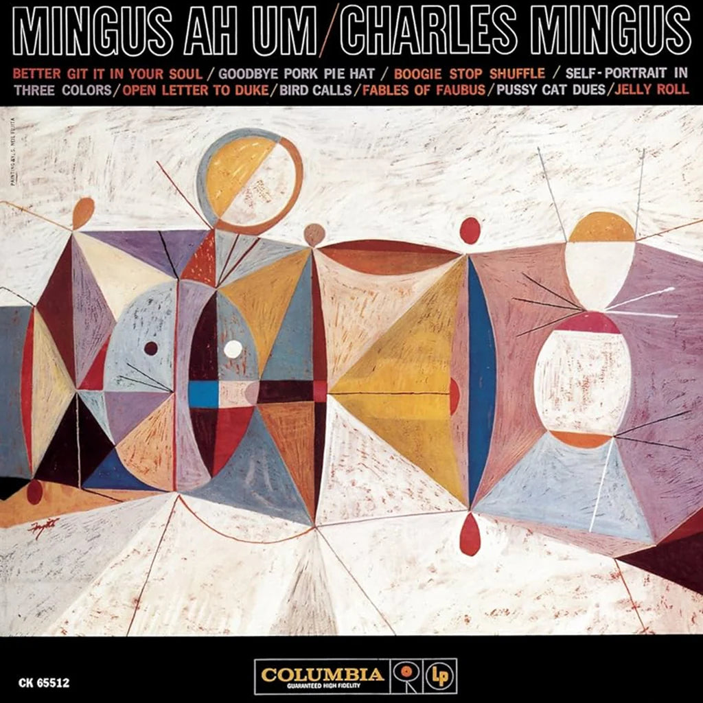 Album cover of Mingus Ah Um by Charles Mingus.