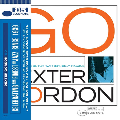 Dexter Gordon - Go! (Blue Note 85 Limited Edition Blue Vinyl LP)