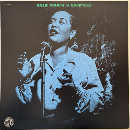 Album cover of 'Billie Holiday at Storyville' vinyl LP.