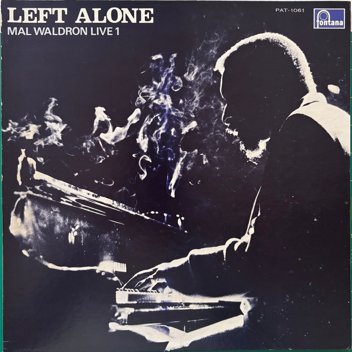Album cover of 'Left Alone' by Mal Waldron vinyl LP.