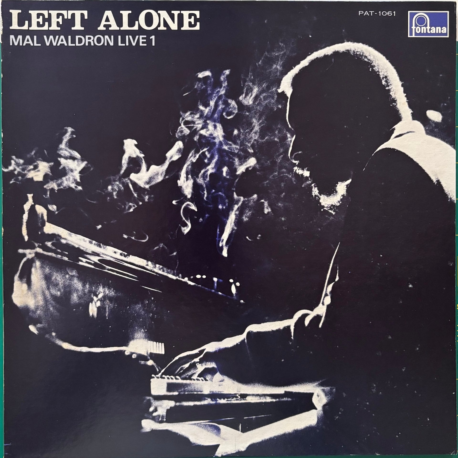 Album cover of 'Left Alone' by Mal Waldron vinyl LP.