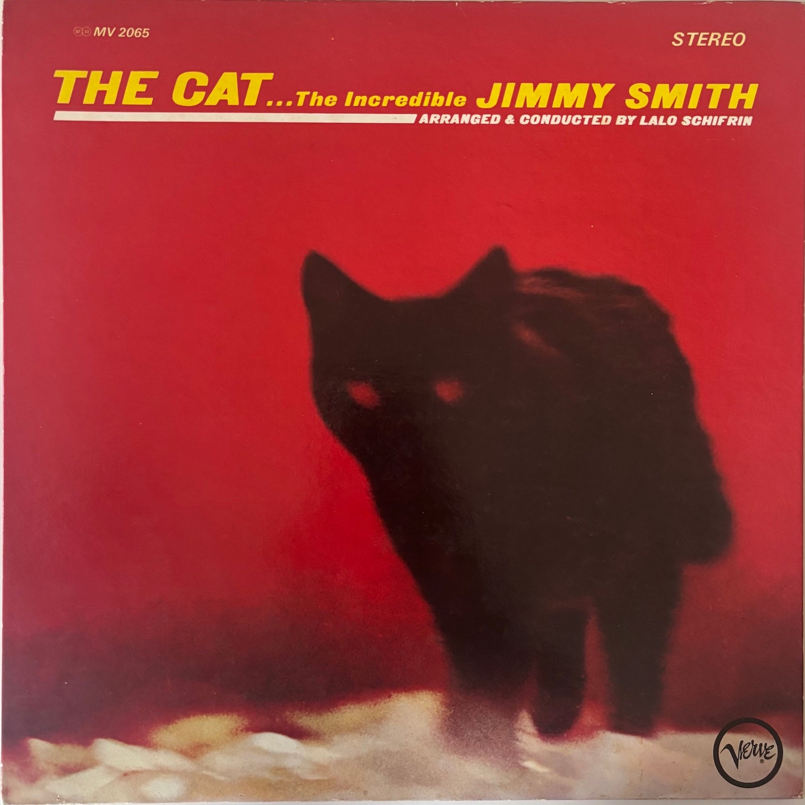 Vinyl album cover The Cat by Jimmy Smith.