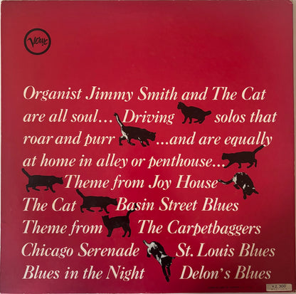 Back cover of The Cat by Jimmy Smith vinyl LP.