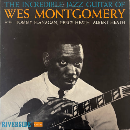 Album cover of Wes Montgomery The Incredible Jazz Guitar of Wes Montgomery vinyl LP