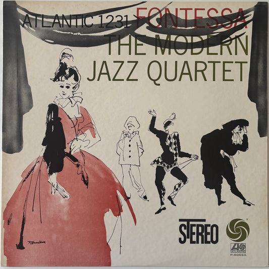 Album cover of Fontessa by The Modern Jazz Quartet vinyl LP.