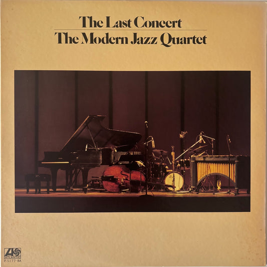 Album cover of 'The Last Concert' by The Modern Jazz Quartet vinyl LP.