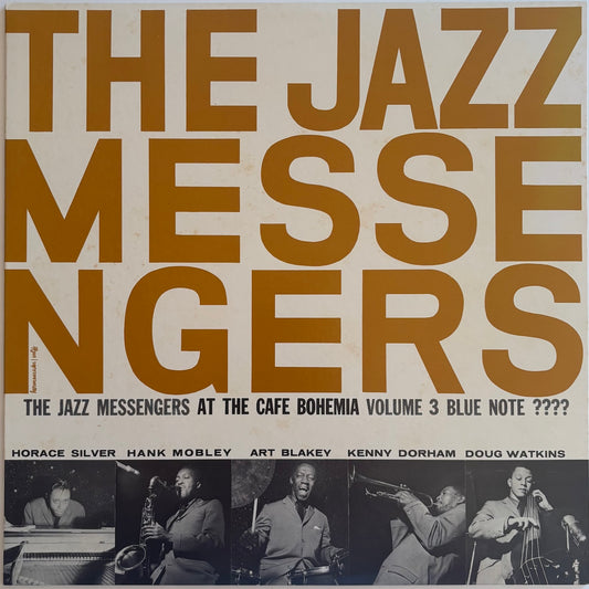 Album cover for 'The Jazz Messengers at the Cafe Bohemia Volume 3' on Blue Note Records