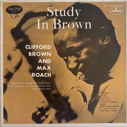 Album cover of 'Study In Brown' by Clifford Brown and Max Roach 