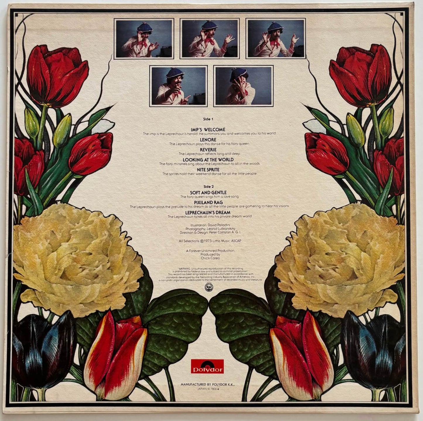 Chick Corea - The Leprechaun (Japanese Polydor Vinyl LP)