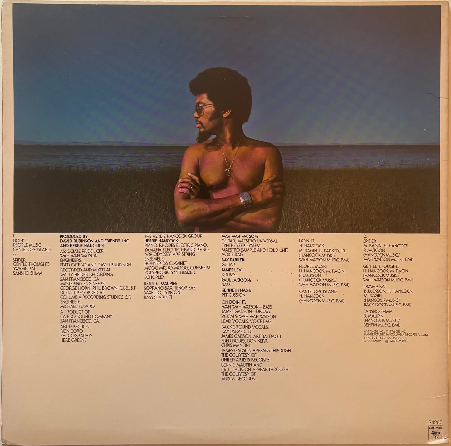 Herbie Hancock - Secrets (US Columbia Vinyl LP Stereo Pitman Pressing)