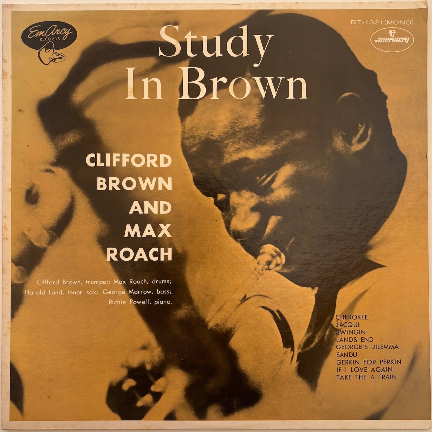 Clifford Brown And Max Roach - Study In Brown (Japanese EmArcy Vinyl LP)