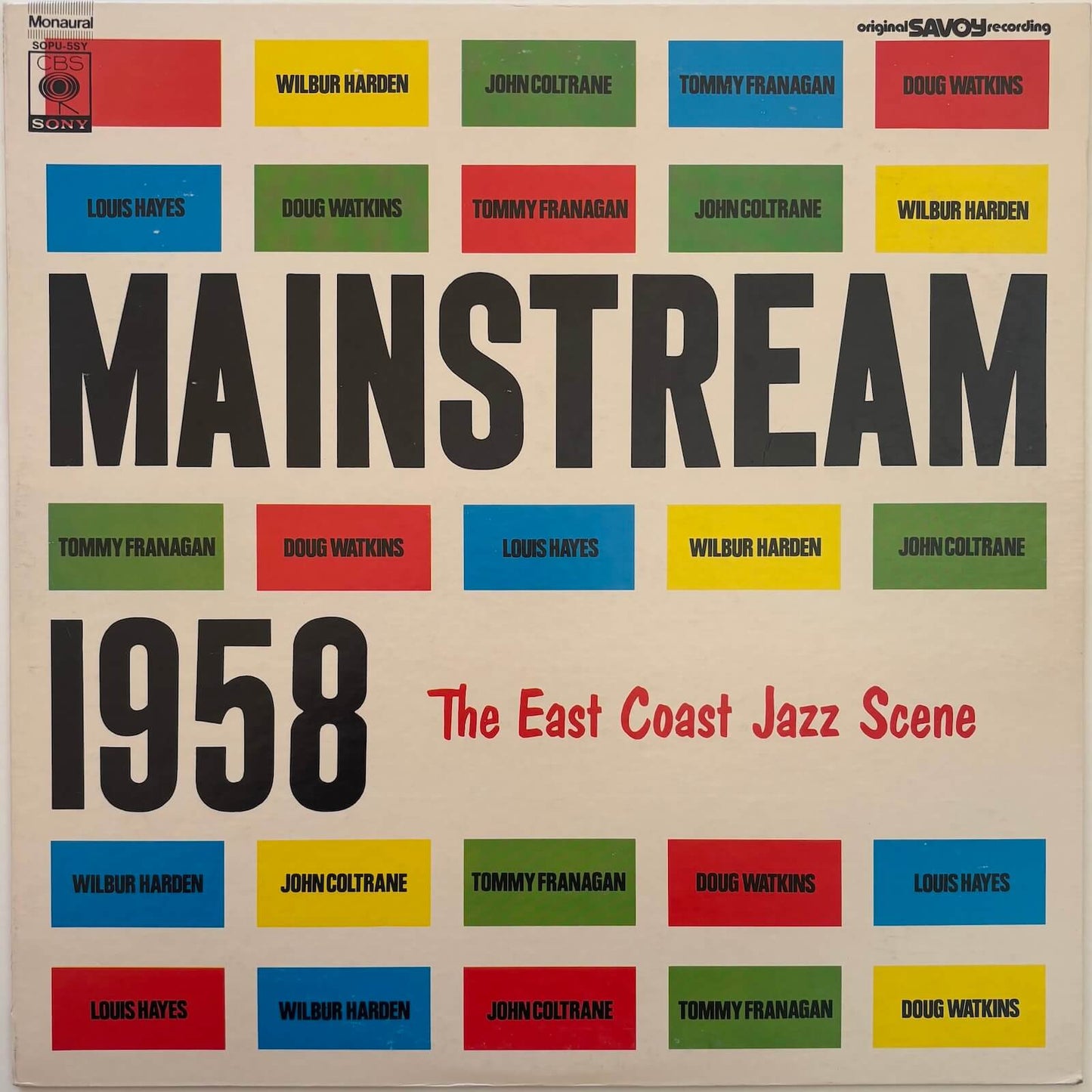 Wilbur Harden With John Coltrane - Mainstream 1958 (Japanese Savoy Vinyl LP)