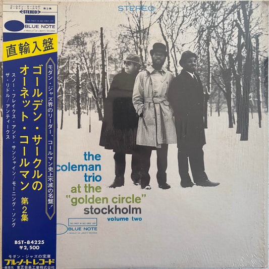 Ornette Coleman Trio - At The Golden Circle Stockholm Vol. 2 (US Blue Note with Japanese Obi)