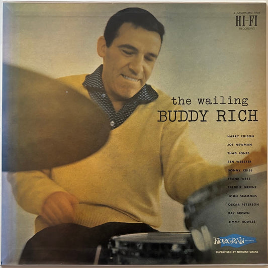 Buddy Rich - The Wailing Buddy Rich (1989 Japanese Verve Vinyl LP Mono)