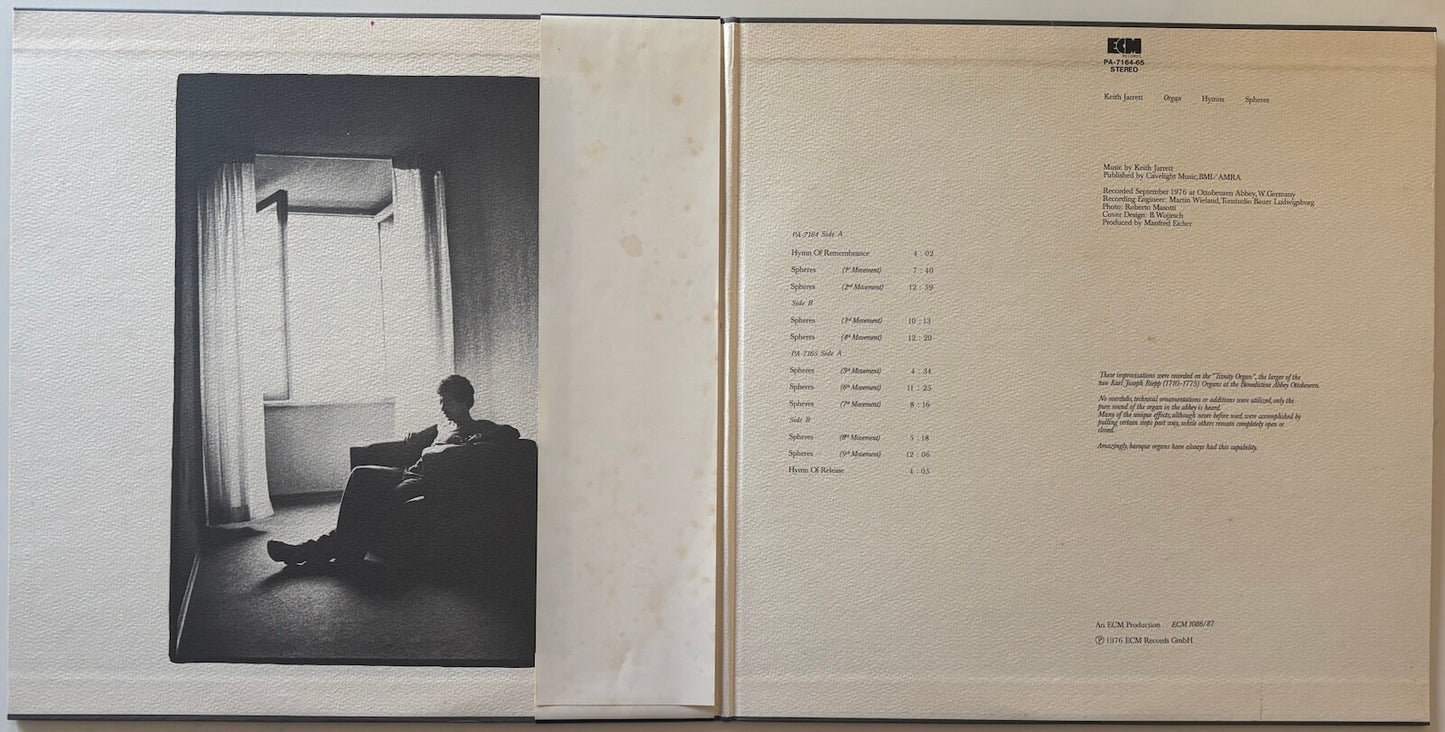 Keith Jarrett - Hymns / Spheres (1976 Japanese ECM 2LP Gatefold)