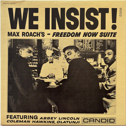 Max Roach - We Insist! Freedom Now Suite (1970 Japanese Candid Vinyl LP)