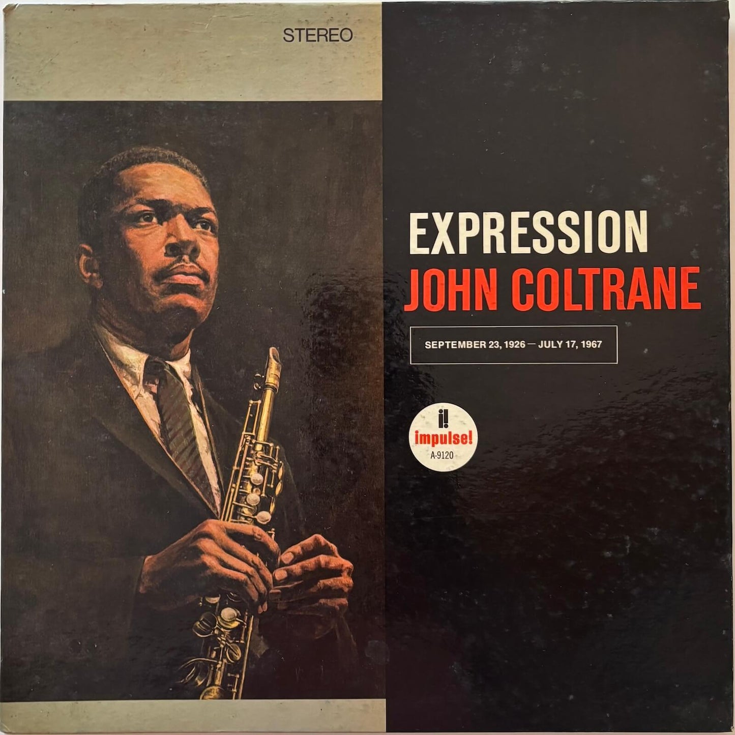 John Coltrane - Expression (1968 US Impulse! Rainbow Label Vinyl LP Gatefold)