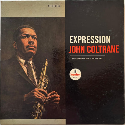 John Coltrane - Expression (1968 US Impulse! Rainbow Label Vinyl LP Gatefold)