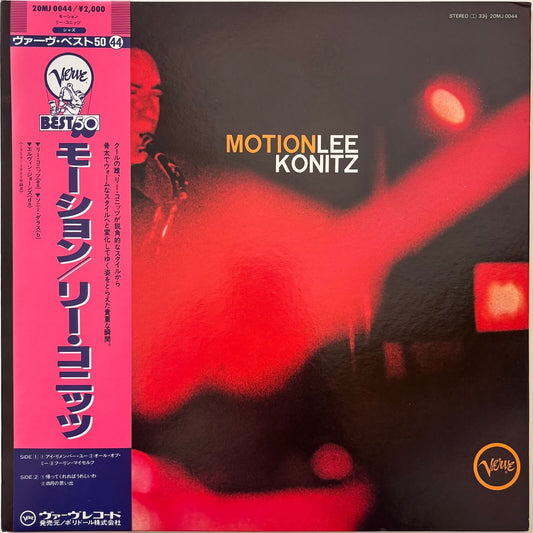 Lee Konitz - Motion (1985 Japanese Verve Vinyl LP Gatefold)