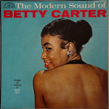 Betty Carter - The Modern Sound Of Betty Carter (1977 Japanese ABC-Paramount Mono LP)