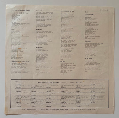 Betty Carter - The Modern Sound Of Betty Carter (1977 Japanese ABC-Paramount Mono LP)