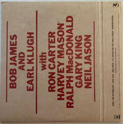 Bob James And Earl Klugh - One On One (1979 Japanese CBS/Sony Gatefold Vinyl LP)