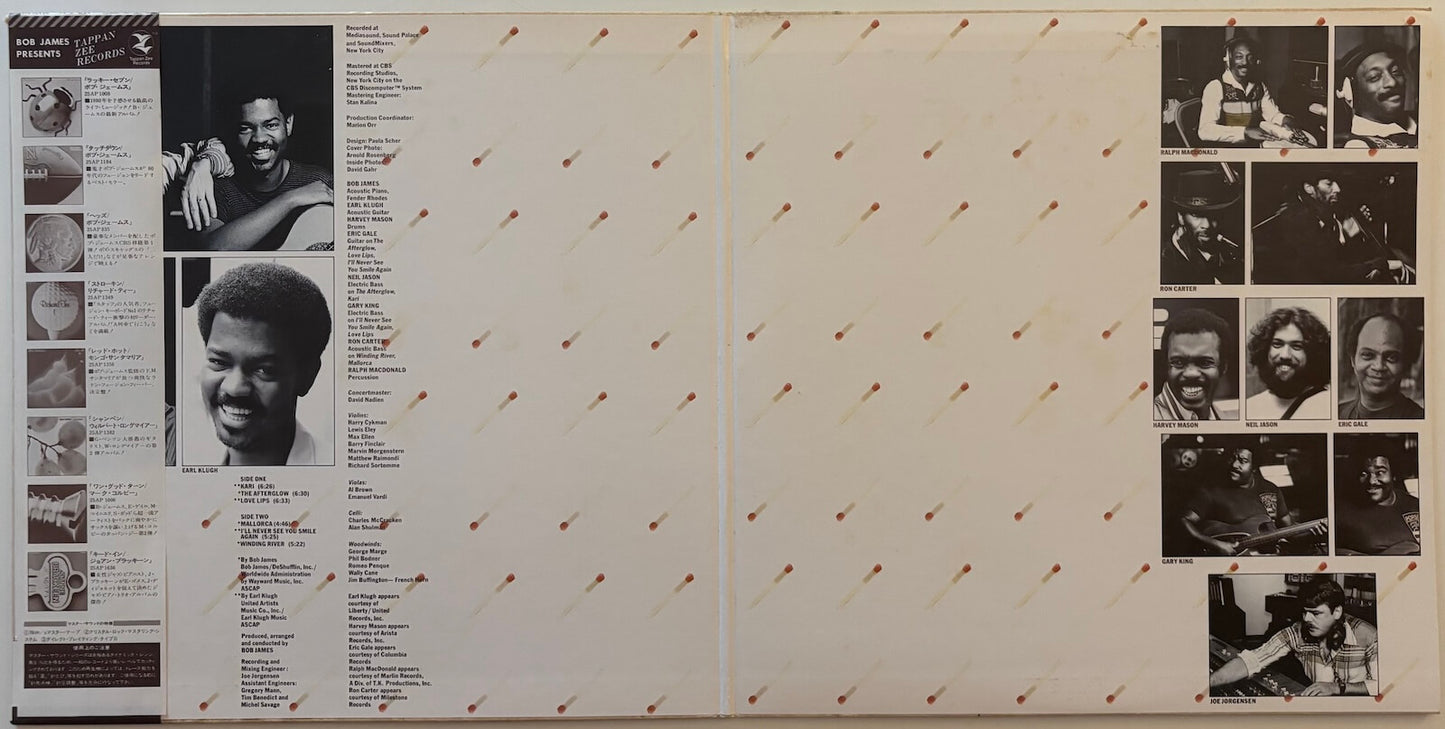 Bob James And Earl Klugh - One On One (1979 Japanese CBS/Sony Gatefold Vinyl LP)