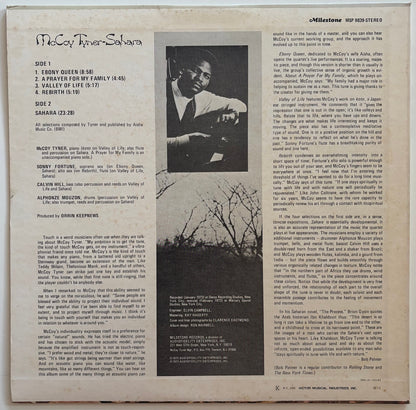 McCoy Tyner - Sahara (1973 Japanese Milestone Vinyl LP)