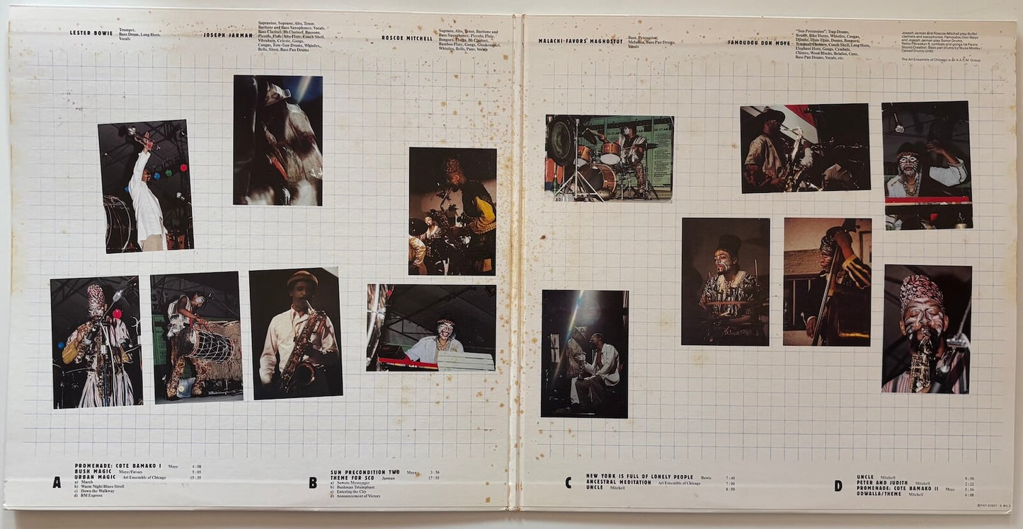 The Art Ensemble Of Chicago - Urban Bushmen (1982 Japanese ECM 2LP)
