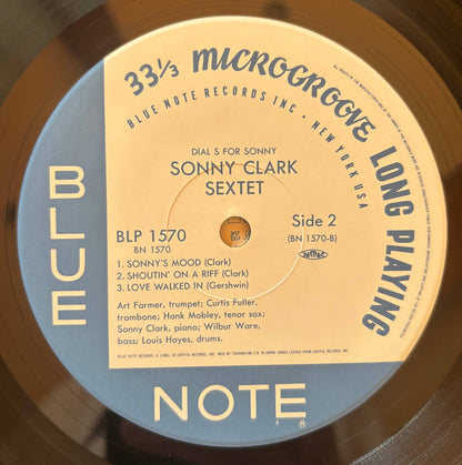 Sonny Clark - Dial "S" For Sonny (1990 Japanese Blue Note Mono LP Limited Edition)