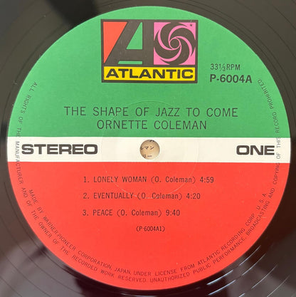 Ornette Coleman - The Shape Of Jazz To Come (1971 Japanese Atlantic Stereo LP)