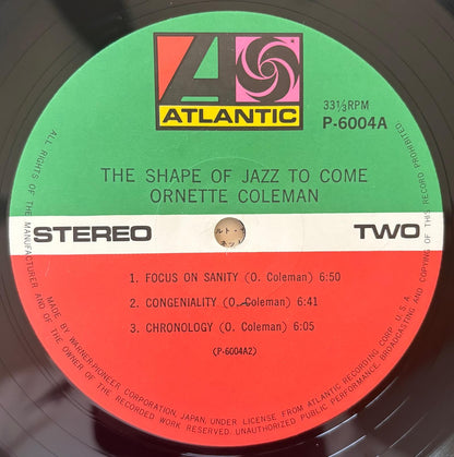 Ornette Coleman - The Shape Of Jazz To Come (1971 Japanese Atlantic Stereo LP)