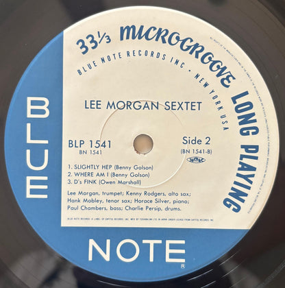 Lee Morgan - Sextet (1990 Japanese Blue Note Mono LP Limited Edition)