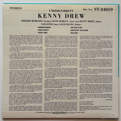 Kenny Drew - Undercurrent (1989 Japanese Blue Note Stereo LP Limited Edition)