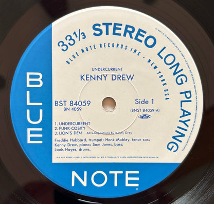 Kenny Drew - Undercurrent (1989 Japanese Blue Note Stereo LP Limited Edition)