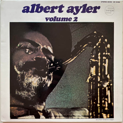 Albert Ayler - Nuits De La Fondation Maeght Volume 2 (1970 French Shandar Gatefold LP)
