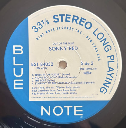 Sonny Red - Out Of The Blue (1989 Japanese Blue Note Stereo LP Limited Edition)